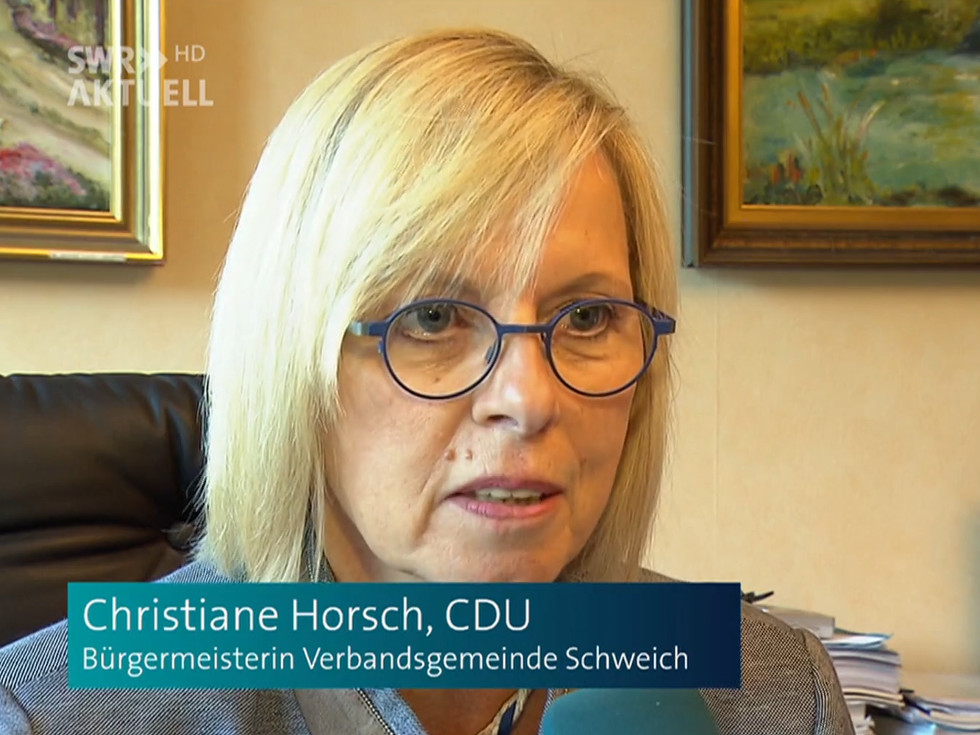 Bürgermeisterin Christiane Horsch © SWR aktuell
