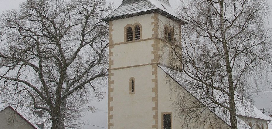 Den historischen Kern von Wolsfeld bildet die alte Hubertuskirche. © Heinz Junk 