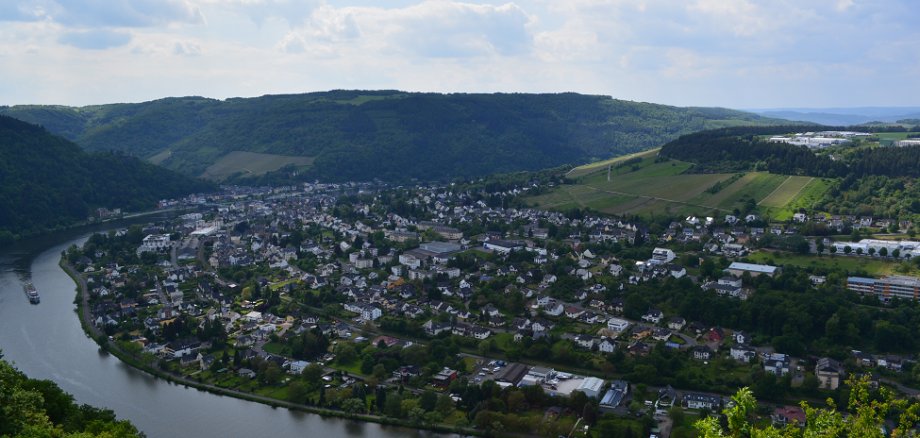 Die Moselschleife bei Traben-Trarbach / © Sonja Müller