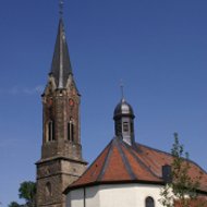 Die Kirche St. Stephan in Lambsheim wurde Ende des 18. Jahrhunderts erbaut.