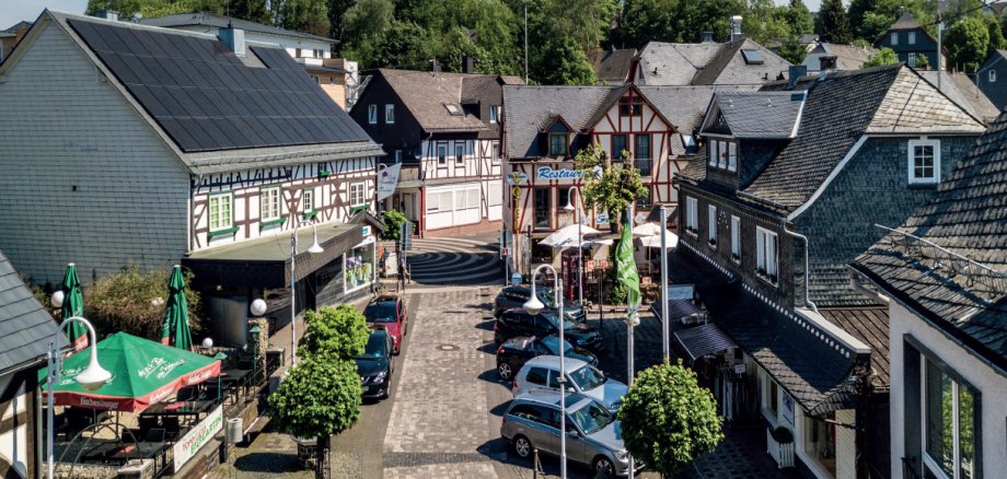 Ein schönes Leben: Seit den 60er-Jahren lockt Bad Marienberg mit seinem Kneipp-Heilbad Gäste aus nah und fern. Auch als Wohnort hat die Stadt im Westerwald einiges zu bieten. © Stadt Bad Marienberg