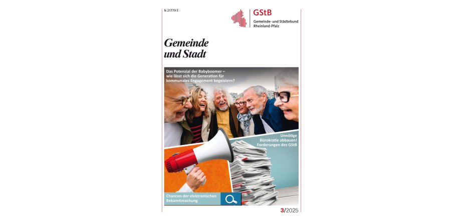 Die März-Ausgabe der Gemeinde und Stadt ist erschienen.