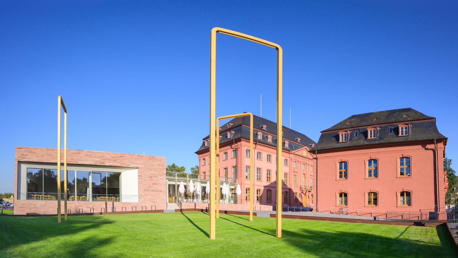 Blick auf den rheinland-pfälzischen Landtag.