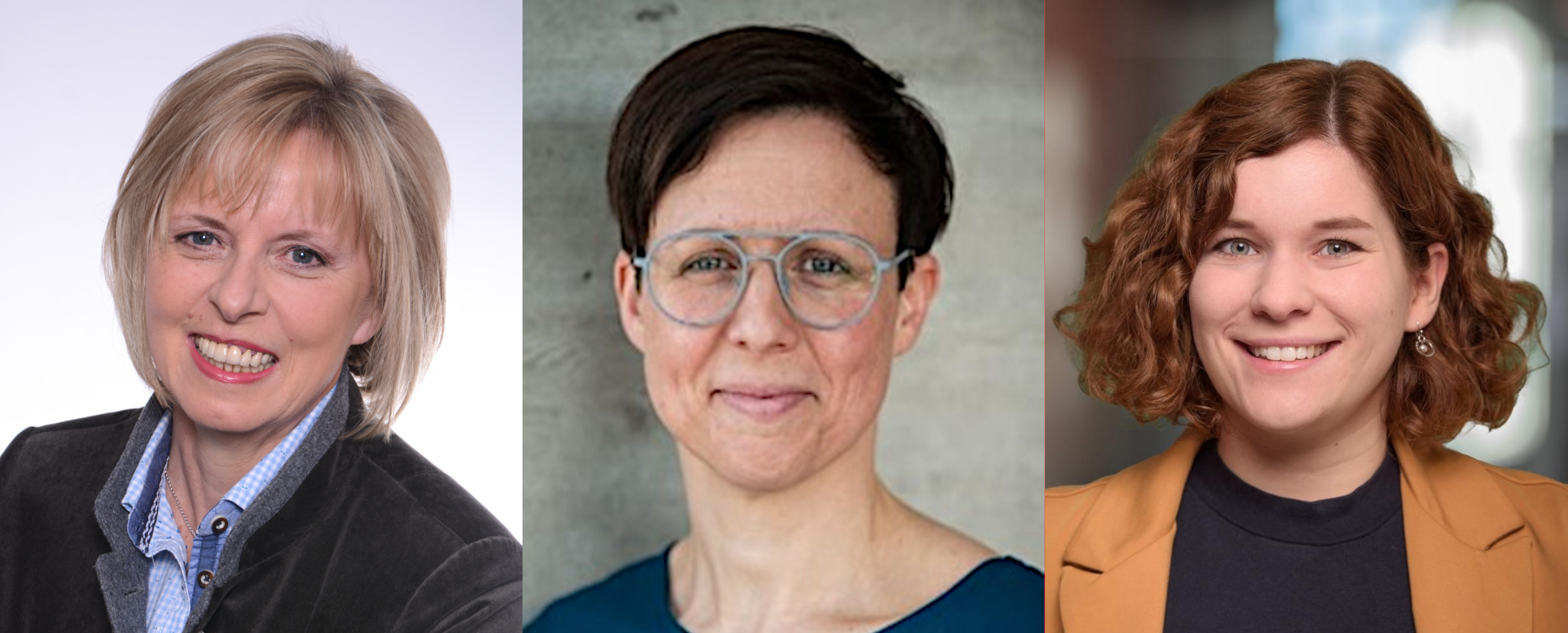 V. l. n. r.: Christiane Horsch, Kathrin Flory und Maren Busch.