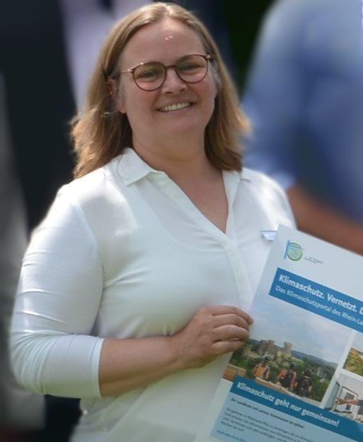 Jasmin Lemler, Klimaschutzbeauftragte des Rhein-Lahn-Kreises Portrait von Jasmin Lemler